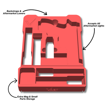 Glock Ranger Pro Insert for Milwaukee PACKOUT Low-Profile Compact Organizer