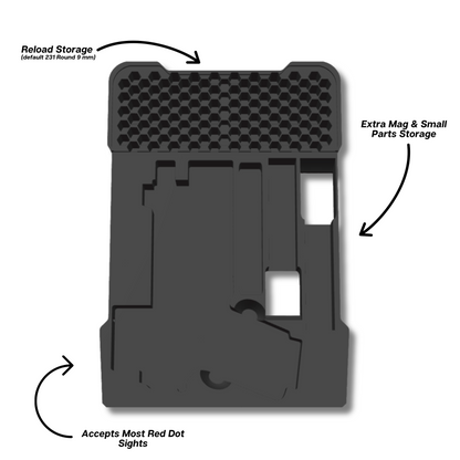 Glock Ranger Pro Insert for Milwaukee PACKOUT Low-Profile Compact Organizer