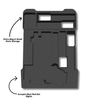 Glock Ranger Pro Insert for Milwaukee PACKOUT Low-Profile Compact Organizer