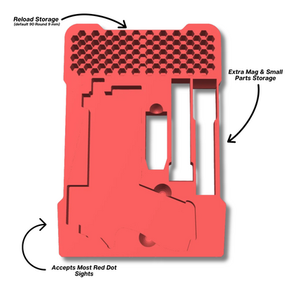 Glock Ranger Pro Insert for Milwaukee PACKOUT Low-Profile Compact Organizer
