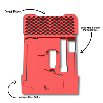 Glock Ranger Pro Insert for Milwaukee PACKOUT Low-Profile Compact Organizer
