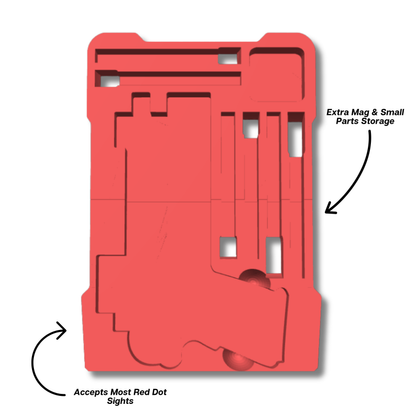 1911 Pistol Insert for Milwaukee PACKOUT Slim Organizer (48-22-8436) – Ranger Pro