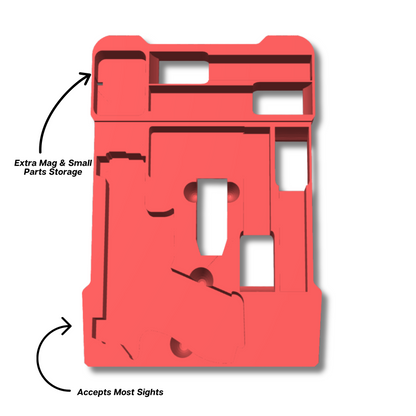 Glock Ranger Pro Insert for Milwaukee PACKOUT Low-Profile Compact Organizer