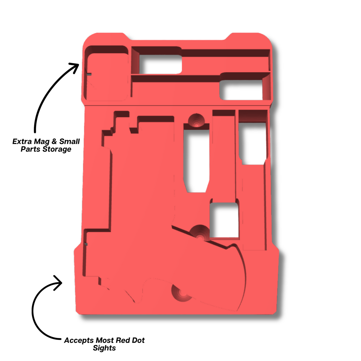 Glock Ranger Pro Insert for Milwaukee PACKOUT Low-Profile Compact Organizer