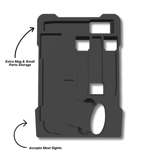 2011 Pistol Insert for Milwaukee PACKOUT Slim Organizer (48-22-8436) – Ranger Pro