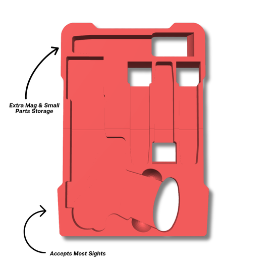 2011 Pistol Insert for Milwaukee PACKOUT Slim Organizer (48-22-8436) – Ranger Pro