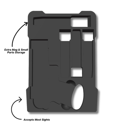 2011 Pistol Insert for Milwaukee PACKOUT Slim Organizer (48-22-8436) – Ranger Pro