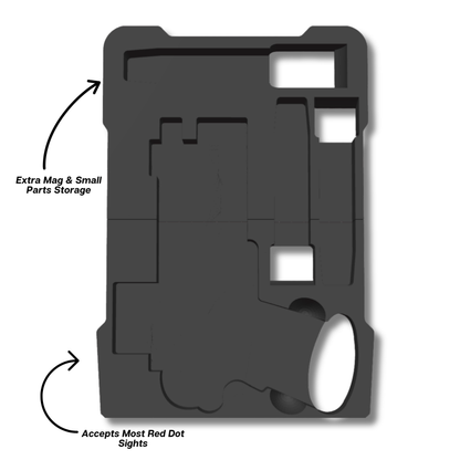 2011 Pistol Insert for Milwaukee PACKOUT Slim Organizer (48-22-8436) – Ranger Pro