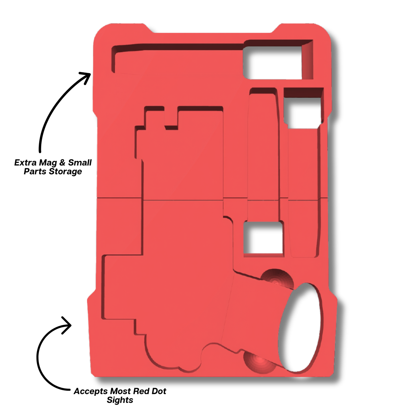 2011 Pistol Insert for Milwaukee PACKOUT Slim Organizer (48-22-8436) – Ranger Pro