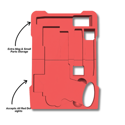 2011 Pistol Insert for Milwaukee PACKOUT Slim Organizer (48-22-8436) – Ranger Pro