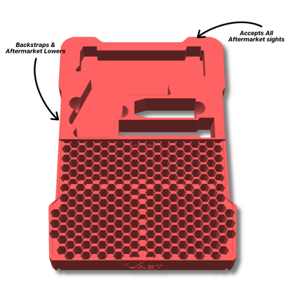 Glock Ranger Pro Insert for Milwaukee PACKOUT Low-Profile Compact Organizer