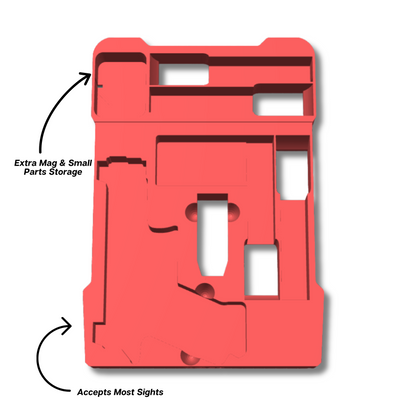 Glock Ranger Pro Insert for Milwaukee PACKOUT Low-Profile Compact Organizer