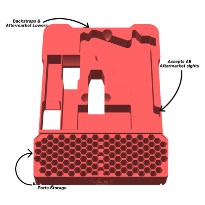 Glock Ranger Pro Insert for Milwaukee PACKOUT Low-Profile Compact Organizer