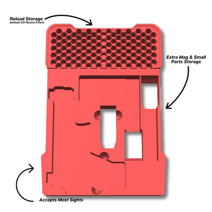Glock Ranger Pro Insert for Milwaukee PACKOUT Low-Profile Compact Organizer
