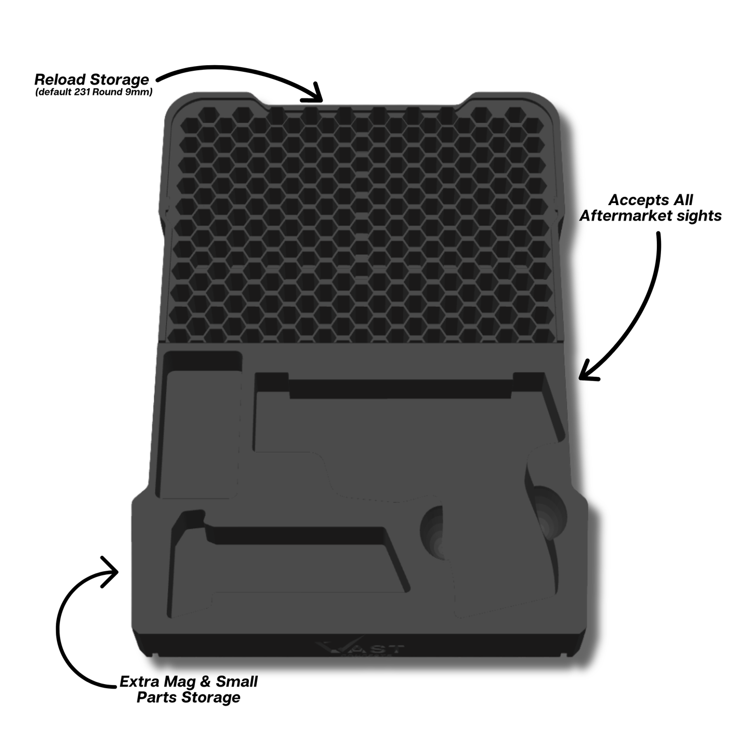 Sig Sauer Ranger Pro Insert for Milwaukee PACKOUT Low-Profile Compact Organizer