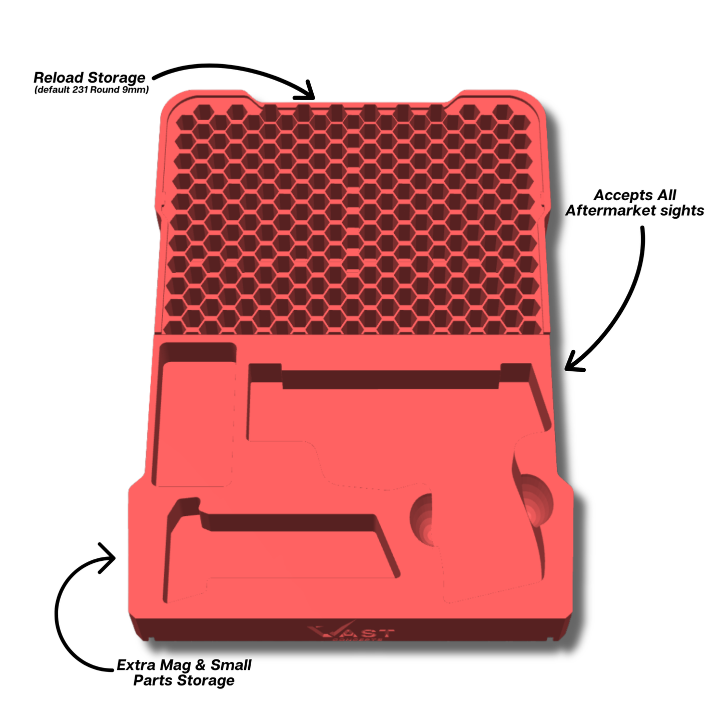 Sig Sauer Ranger Pro Insert for Milwaukee PACKOUT Low-Profile Compact Organizer
