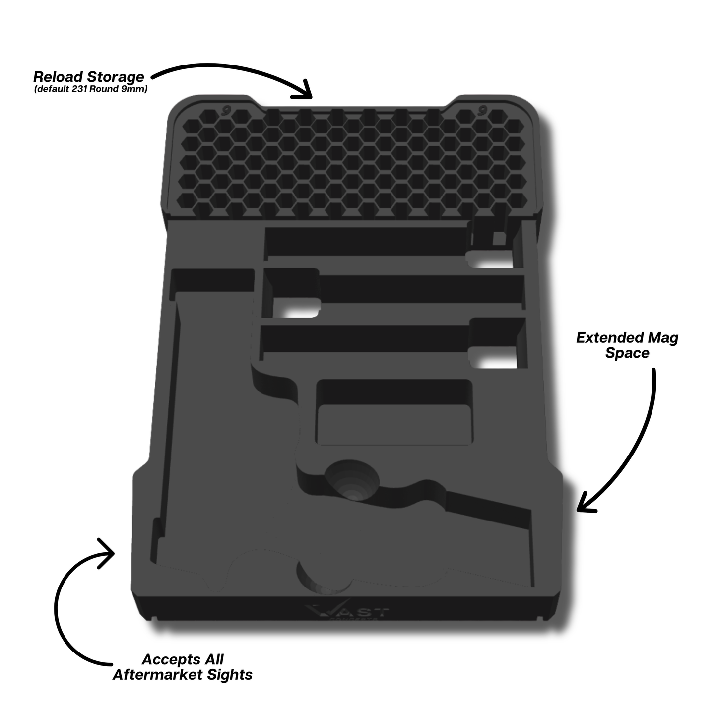 Sig Sauer Ranger Pro Insert for Milwaukee PACKOUT Low-Profile Compact Organizer
