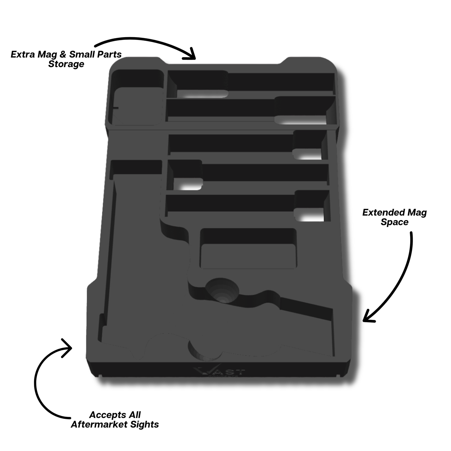 Sig Sauer Ranger Pro Insert for Milwaukee PACKOUT Low-Profile Compact Organizer