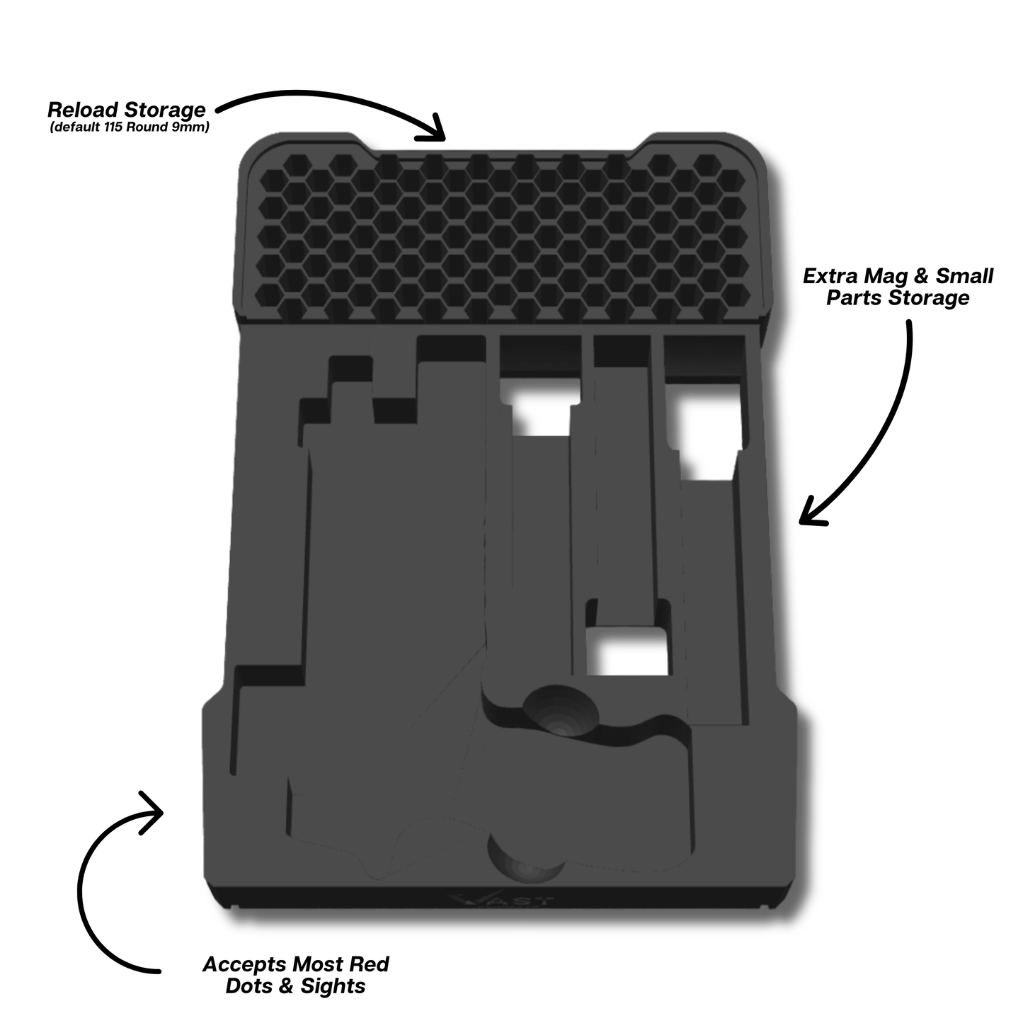 Sig Sauer Ranger Pro Insert for Milwaukee PACKOUT Low-Profile Compact Organizer