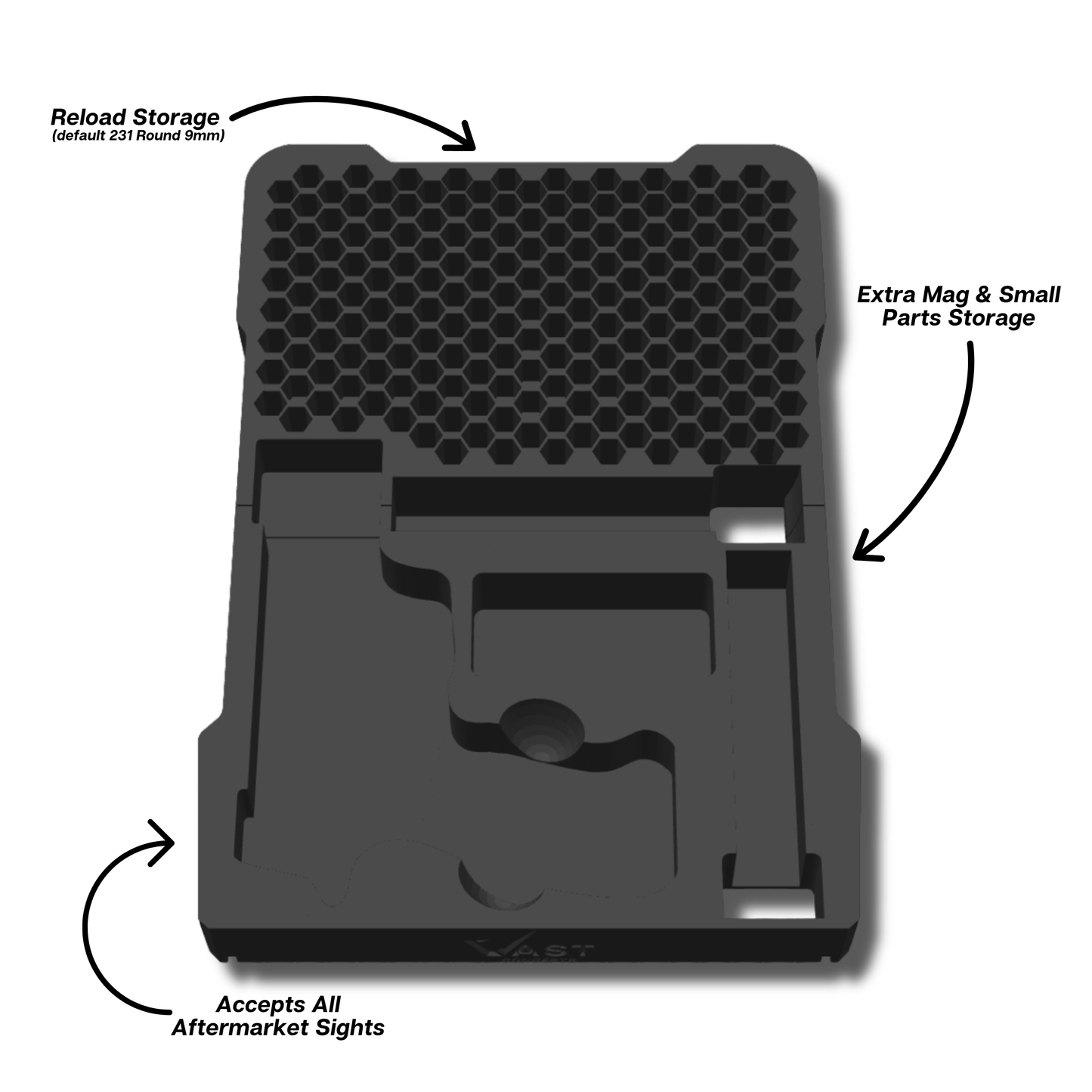 Sig Sauer Ranger Pro Insert for Milwaukee PACKOUT Low-Profile Compact Organizer