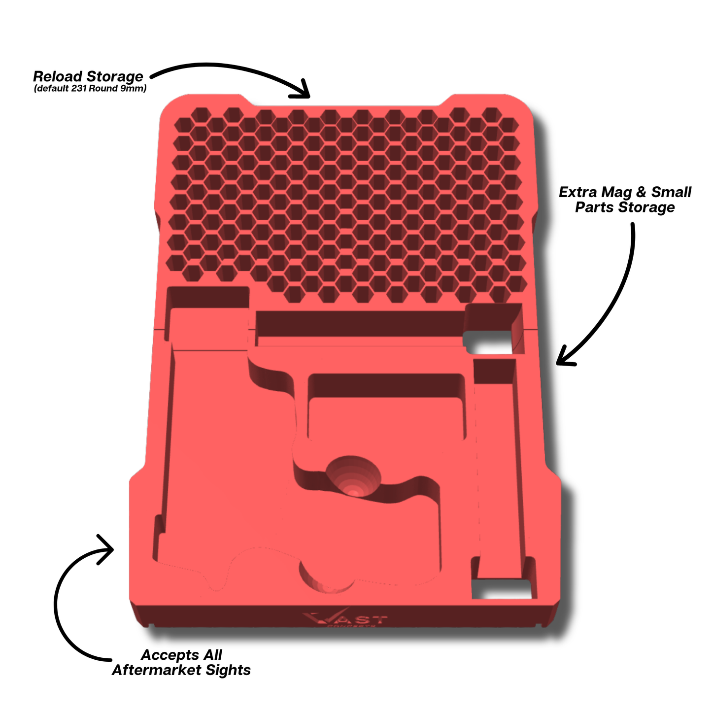 Sig Sauer Ranger Pro Insert for Milwaukee PACKOUT Low-Profile Compact Organizer