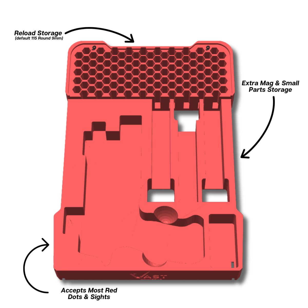 Sig Sauer Ranger Pro Insert for Milwaukee PACKOUT Low-Profile Compact Organizer