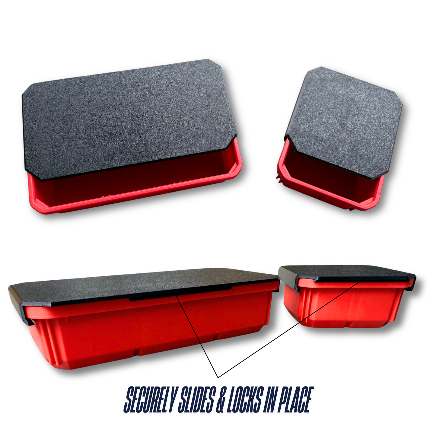Locking Bin Lids for PACKOUT Square Bins